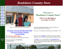 Tablet Screenshot of bradshaws.com